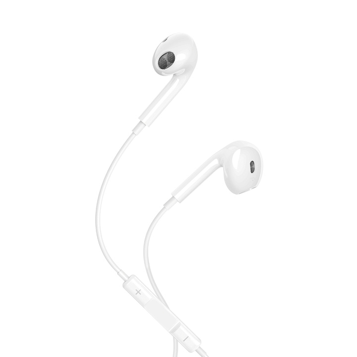 Maxlife wired earphones MXEP-04 USB-C white ryhmässä KODINELEKTRONIIKKA / Ääni & Kuva / Kuulokkeet & Tarvikkeet / Kuulokkeet @ TP E-commerce Nordic AB (C48660)