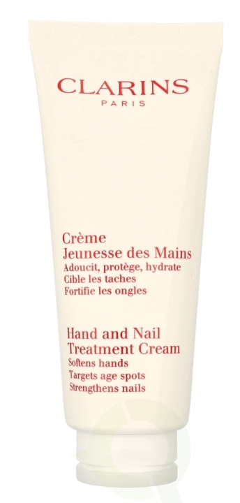 Clarins Hand & Nail Treatment Cream 100 ml ryhmässä KAUNEUS JA TERVEYS / Manikyyri/Pedikyyri / Käsirasva @ TP E-commerce Nordic AB (C48780)