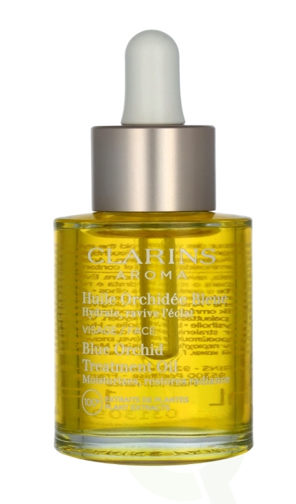 Clarins Blue Orchid Face Treatment Oil 30 ml Dehydrated Skin ryhmässä KAUNEUS JA TERVEYS / Ihonhoito / Kasvot / Kasvoöljy @ TP E-commerce Nordic AB (C48796)