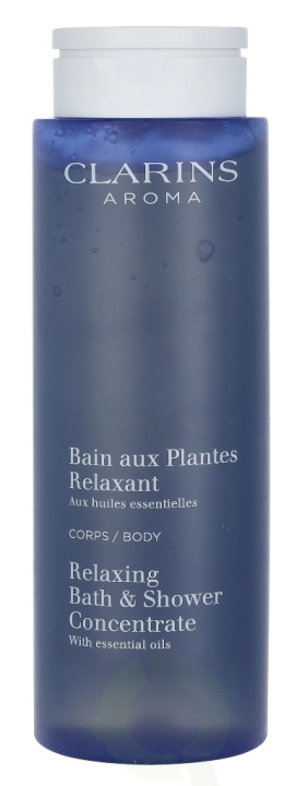 Clarins Relax Bath & Shower Concentrate 200 ml ryhmässä KAUNEUS JA TERVEYS / Ihonhoito / Kehon hoito / Kylpy- ja suihkugeelit @ TP E-commerce Nordic AB (C48800)