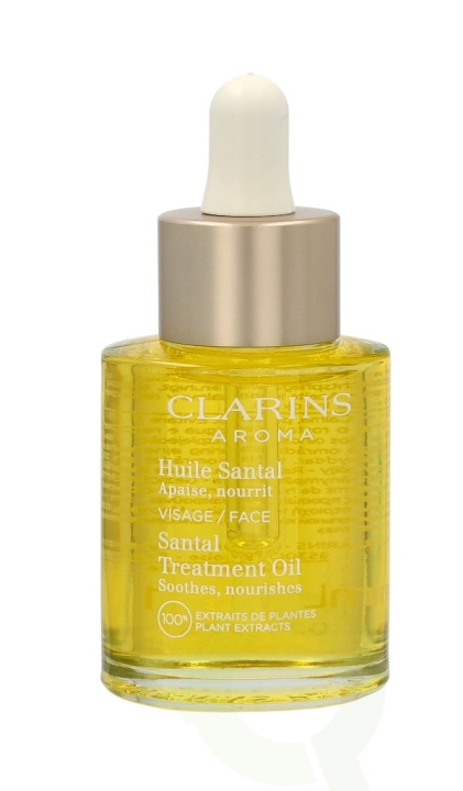 Clarins Santal Face Treatment Oil 30 ml Dry Skin ryhmässä KAUNEUS JA TERVEYS / Ihonhoito / Kasvot / Kasvoöljy @ TP E-commerce Nordic AB (C48801)