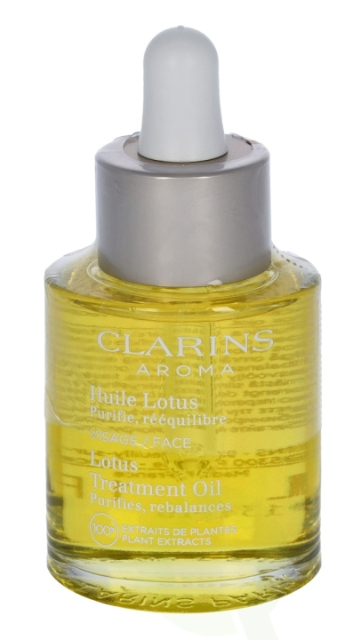 Clarins Lotus Face Treatment Oil 30 ml ryhmässä KAUNEUS JA TERVEYS / Ihonhoito / Kasvot / Kasvovoide @ TP E-commerce Nordic AB (C48802)