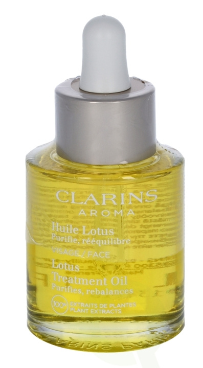 Clarins Lotus Face Treatment Oil 30 ml ryhmässä KAUNEUS JA TERVEYS / Ihonhoito / Kasvot / Kasvoöljy @ TP E-commerce Nordic AB (C48802)