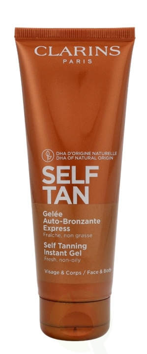 Clarins Self Tanning Instant Gel 125 ml Face & Body ryhmässä KAUNEUS JA TERVEYS / Ihonhoito / Rusketus / Itseruskettava @ TP E-commerce Nordic AB (C48805)