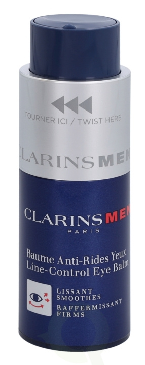Clarins Men Line-Control Eye Balm 20 ml ryhmässä KAUNEUS JA TERVEYS / Ihonhoito / Kasvot / Silmät @ TP E-commerce Nordic AB (C48806)