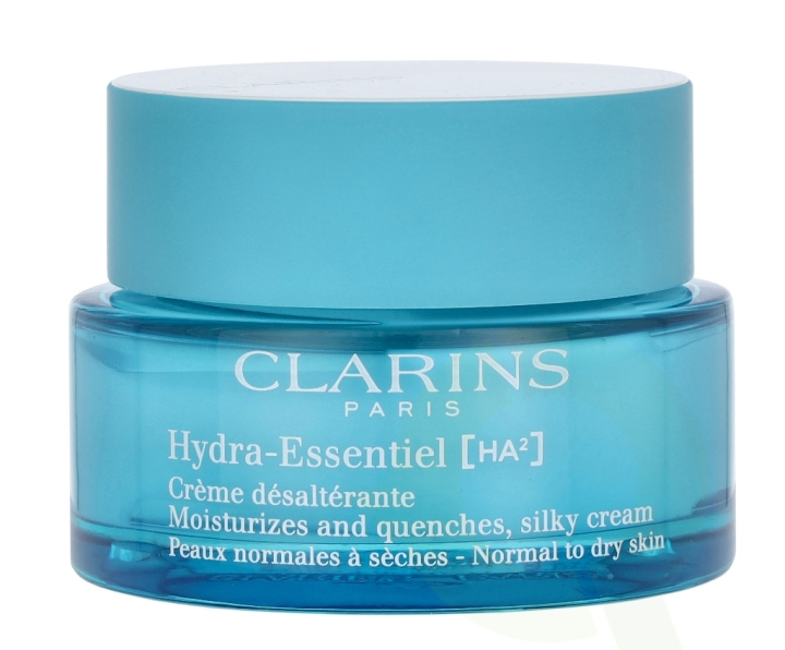 Clarins Hydra-Essentiel Silky Cream 50 ml Normal To Dry Skin ryhmässä KAUNEUS JA TERVEYS / Ihonhoito / Kasvot / Kasvovoide @ TP E-commerce Nordic AB (C48825)