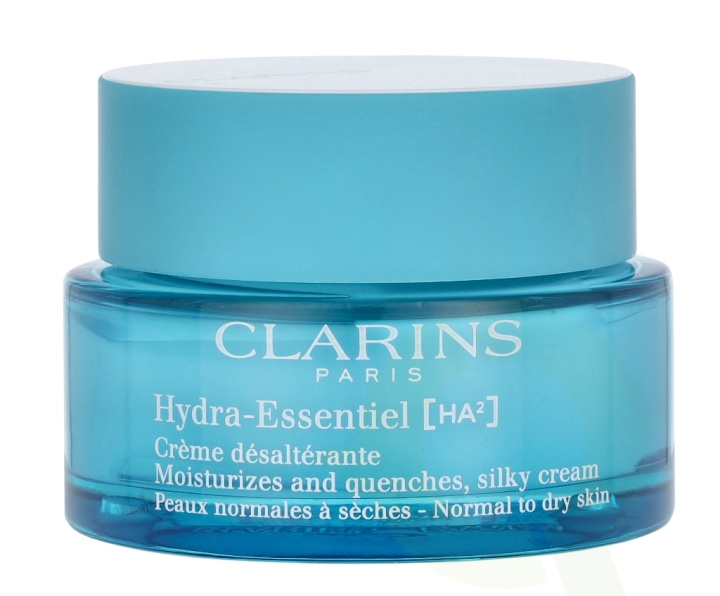 Clarins Hydra-Essentiel Silky Cream 50 ml Normal To Dry Skin ryhmässä KAUNEUS JA TERVEYS / Ihonhoito / Kasvot / Päivävoide @ TP E-commerce Nordic AB (C48825)