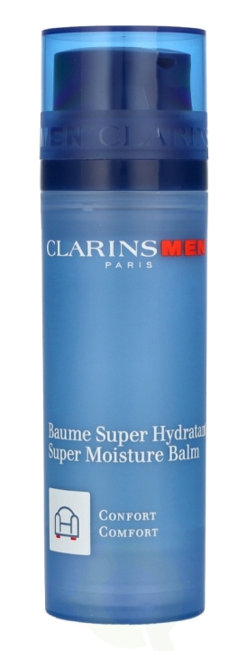 Clarins Men Super Moisture Balm - Comfort 50 ml ryhmässä KAUNEUS JA TERVEYS / Ihonhoito / Kasvot / Päivävoide @ TP E-commerce Nordic AB (C48828)
