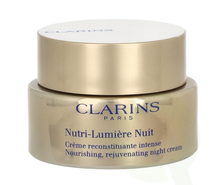 Clarins Nutri-Lumiere Nuit Revitalizing Night Cream 50 ml All Skin Types ryhmässä KAUNEUS JA TERVEYS / Ihonhoito / Kasvot / Kasvovoide @ TP E-commerce Nordic AB (C48874)