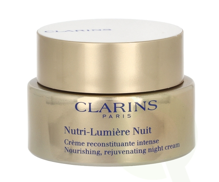 Clarins Nutri-Lumiere Nuit Revitalizing Night Cream 50 ml All Skin Types ryhmässä KAUNEUS JA TERVEYS / Ihonhoito / Kasvot / Yövoide @ TP E-commerce Nordic AB (C48874)