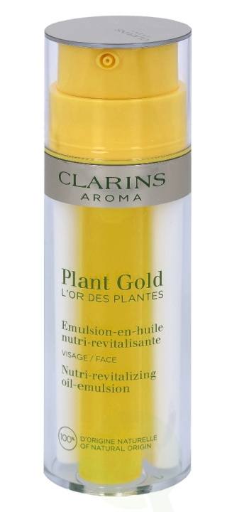 Clarins Plant Gold Nutri-Revitalizing Oil-Emulsion 35 ml All Skin Types ryhmässä KAUNEUS JA TERVEYS / Ihonhoito / Kasvot / Kasvovoide @ TP E-commerce Nordic AB (C48877)