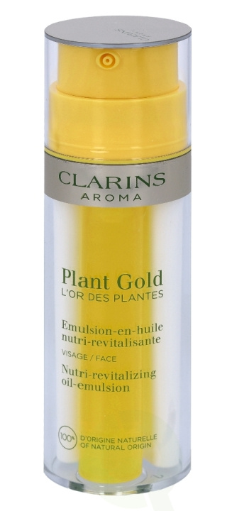 Clarins Plant Gold Nutri-Revitalizing Oil-Emulsion 35 ml All Skin Types ryhmässä KAUNEUS JA TERVEYS / Ihonhoito / Kasvot / Päivävoide @ TP E-commerce Nordic AB (C48877)