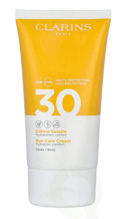 Clarins Sun Care Cream Body SPF30 150 ml For All Skin Types ryhmässä KAUNEUS JA TERVEYS / Ihonhoito / Rusketus / Aurinkosuoja @ TP E-commerce Nordic AB (C48891)