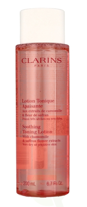 Clarins Soothing Toning Lotion 200 ml Very Dry or Sensitive Skin ryhmässä KAUNEUS JA TERVEYS / Ihonhoito / Kasvot / Puhdistus @ TP E-commerce Nordic AB (C48914)