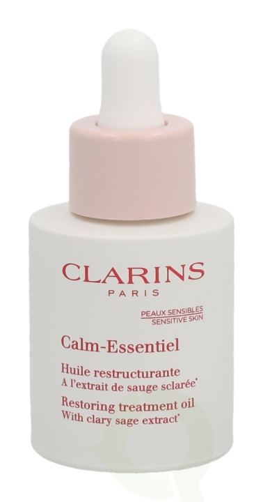 Clarins Calm-Essentiel Restoring Treatment Oil 30 ml Sensitive Skin Care ryhmässä KAUNEUS JA TERVEYS / Ihonhoito / Kasvot / Kasvoöljy @ TP E-commerce Nordic AB (C48942)