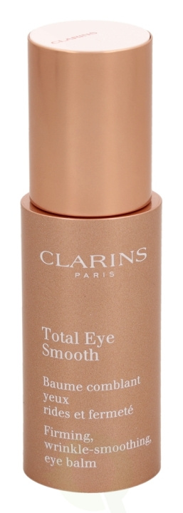 Clarins Total Eye Smooth Balm 15 ml ryhmässä KAUNEUS JA TERVEYS / Ihonhoito / Kasvot / Silmät @ TP E-commerce Nordic AB (C48976)