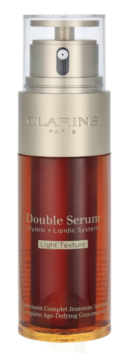 Clarins Double Serum Light Texture 50 ml ryhmässä KAUNEUS JA TERVEYS / Ihonhoito / Kasvot / Seerumit iholle @ TP E-commerce Nordic AB (C48993)