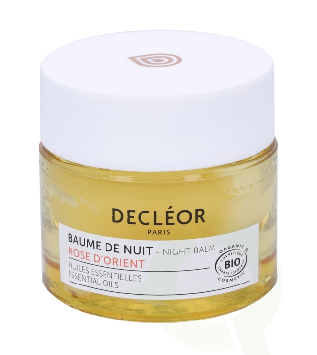 Decleor Night Balm Rose Damascena 15 ml Sensitive Skin ryhmässä KAUNEUS JA TERVEYS / Ihonhoito / Kasvot / Yövoide @ TP E-commerce Nordic AB (C49016)