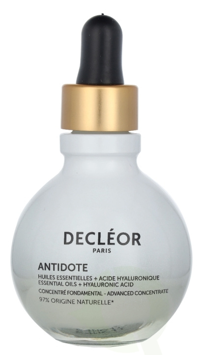 Decleor Antidote Essential Oils + Hyaluronic Acid 30 ml ryhmässä KAUNEUS JA TERVEYS / Ihonhoito / Kasvot / Seerumit iholle @ TP E-commerce Nordic AB (C49030)