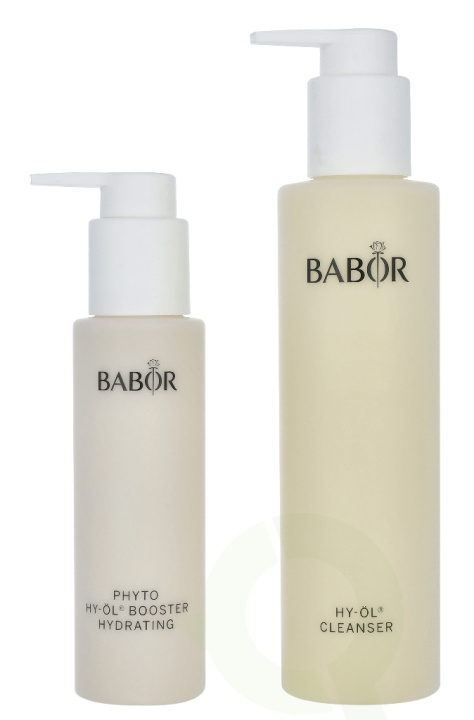 Babor Hy-Oil Cleanser & Phyto Hy-Oil Booster Hydrating Set 300 ml Cleansing Oil 200ml/Booster Hydrating 100ml - For Dry Skin ryhmässä KAUNEUS JA TERVEYS / Lahjapakkaukset / Naisten lahjapakkaukset @ TP E-commerce Nordic AB (C49201)