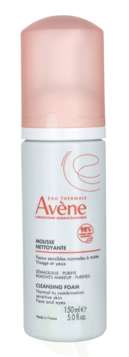 Avene Mattifying Cleansing Foam 150 ml Normal To Combination Skin ryhmässä KAUNEUS JA TERVEYS / Ihonhoito / Kasvot / Puhdistus @ TP E-commerce Nordic AB (C49261)