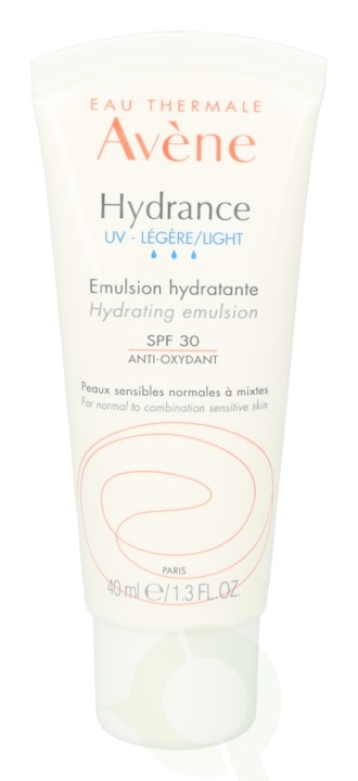 Avene Hydrance UV Hydrating Emulsion SPF30 40 ml Light ryhmässä KAUNEUS JA TERVEYS / Ihonhoito / Kasvot / Päivävoide @ TP E-commerce Nordic AB (C49281)