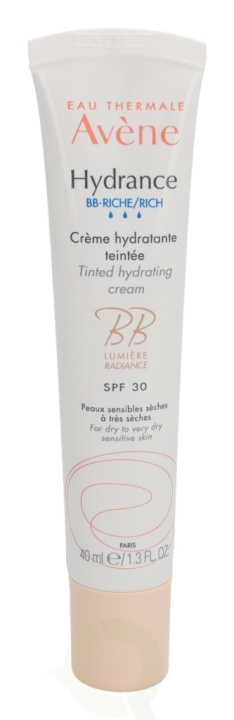 Avene Hydrance BB-Rich SPF30 40 ml For Dry To Very Dry Sensitive Skin ryhmässä KAUNEUS JA TERVEYS / Meikit / Meikit Kasvot / CC/BB Voiteet @ TP E-commerce Nordic AB (C49292)