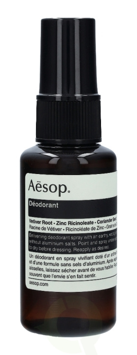 AESOP Deodorant Body Spray 50 ml ryhmässä KAUNEUS JA TERVEYS / Tuoksut & Parfyymit / Deodorantit / Naisten deodorantit @ TP E-commerce Nordic AB (C49328)