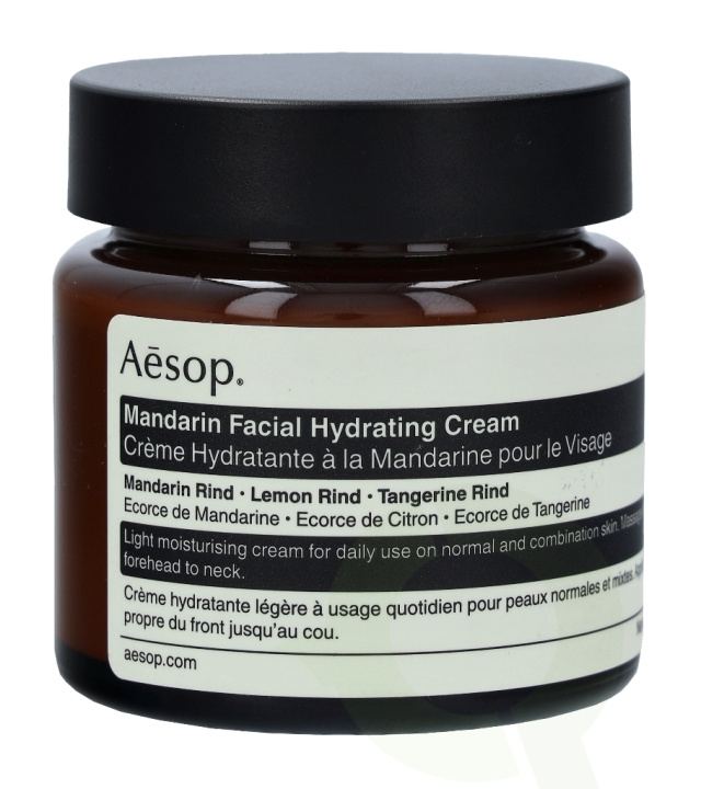 AESOP Mandarin Facial Hydrating Cream 60 ml ryhmässä KAUNEUS JA TERVEYS / Ihonhoito / Kasvot / Päivävoide @ TP E-commerce Nordic AB (C49337)