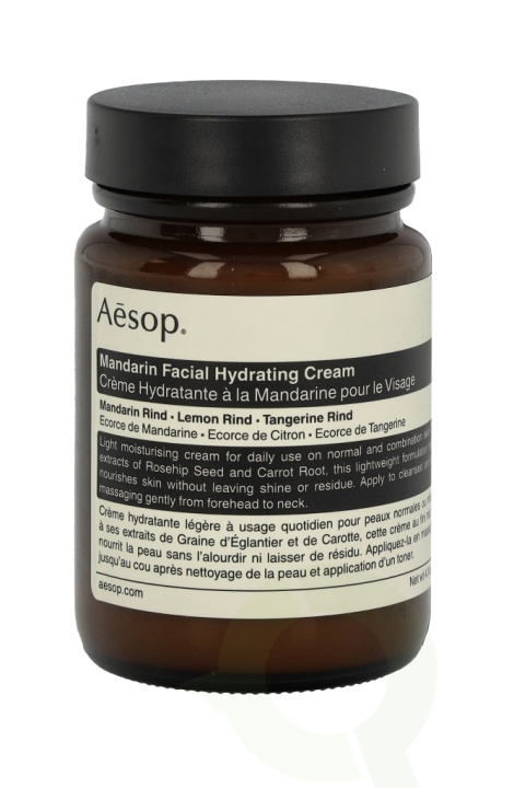 AESOP Mandarin Facial Hydrating Cream 120 ml ryhmässä KAUNEUS JA TERVEYS / Ihonhoito / Kasvot / Kasvovoide @ TP E-commerce Nordic AB (C49338)
