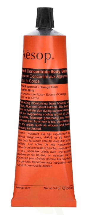 AESOP Rind Concentrate Body Balm 100 ml ryhmässä KAUNEUS JA TERVEYS / Ihonhoito / Kehon hoito / Vartalovoide @ TP E-commerce Nordic AB (C49353)