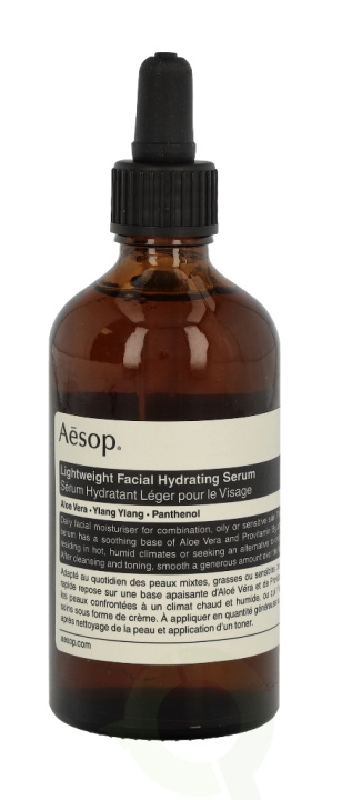 AESOP Lightweight Facial Hydrating Serum 100 ml ryhmässä KAUNEUS JA TERVEYS / Ihonhoito / Kasvot / Seerumit iholle @ TP E-commerce Nordic AB (C49357)