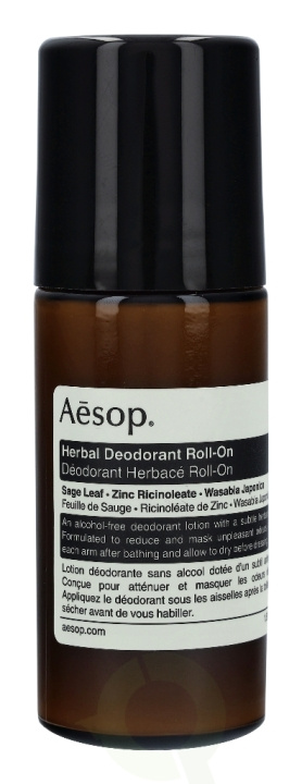 AESOP Herbal Deo Roll-On 50 ml ryhmässä KAUNEUS JA TERVEYS / Tuoksut & Parfyymit / Deodorantit / Naisten deodorantit @ TP E-commerce Nordic AB (C49366)