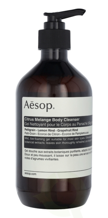 AESOP Citrus Melange Body Cleanser 500 ml ryhmässä KAUNEUS JA TERVEYS / Ihonhoito / Kehon hoito / Kylpy- ja suihkugeelit @ TP E-commerce Nordic AB (C49369)