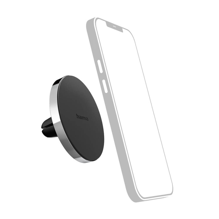 Hama MagLine Phone Holder Magnetic Vent ryhmässä AUTO / Matkapuhelinteline / Matkapuhelinteline Älypuhelimille @ TP E-commerce Nordic AB (C49469)