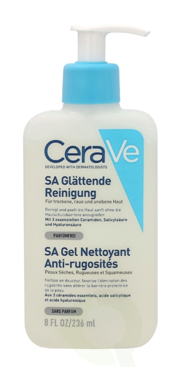 Cerave SA Smoothing Cleanser 236 ml For Dry, Rough, Bumpy Skin ryhmässä KAUNEUS JA TERVEYS / Ihonhoito / Kasvot / Kasvovoide @ TP E-commerce Nordic AB (C49605)