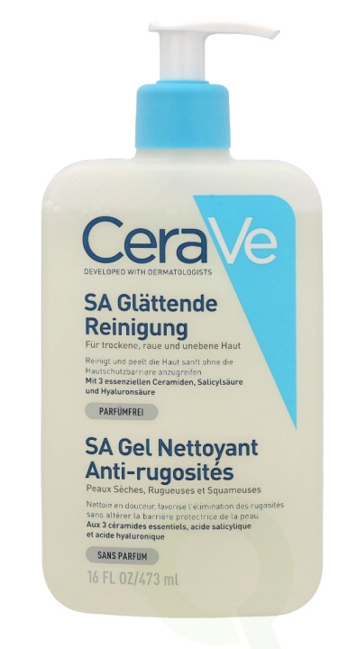 Cerave SA Smoothing Cleanser 473 ml ryhmässä KAUNEUS JA TERVEYS / Ihonhoito / Kasvot / Puhdistus @ TP E-commerce Nordic AB (C49606)