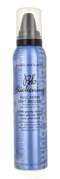 Bumble and Bumble Bumble & Bumble Full Form Soft Mousse 150 ml ryhmässä KAUNEUS JA TERVEYS / Hiukset &Stailaus / Hiusten stailaus / Hiusten muotoiluvaahto @ TP E-commerce Nordic AB (C49830)