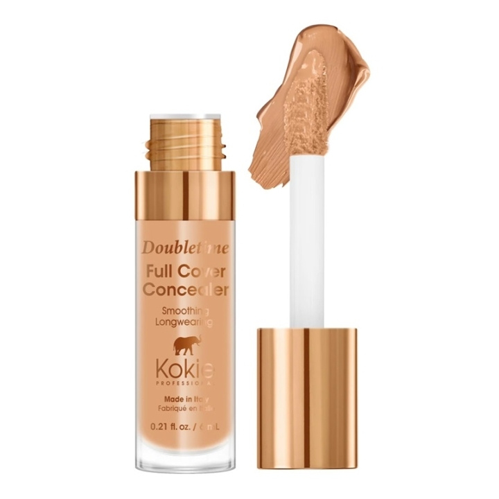 Kokie Cosmetics Kokie Doubletime Full Cover Concealer - 112 Deep ryhmässä KAUNEUS JA TERVEYS / Meikit / Meikit Kasvot / Peitevoide @ TP E-commerce Nordic AB (C49876)