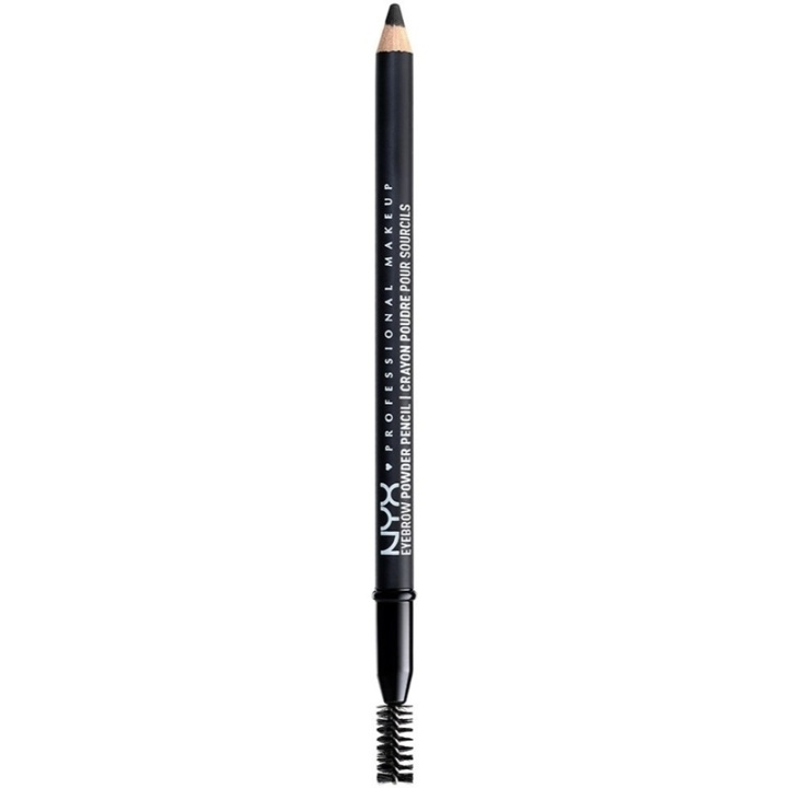 NYX PROF. MAKEUP Eyebrow Powder Pencil - Black ryhmässä KAUNEUS JA TERVEYS / Meikit / Silmät ja kulmat / Kulmakynä @ TP E-commerce Nordic AB (C49880)
