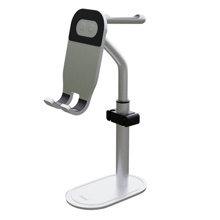 Desire2 Headrest Pro Stand For headphone and phone silver ryhmässä KODINELEKTRONIIKKA / Ääni & Kuva / Kuulokkeet & Tarvikkeet / Tarvikkeet @ TP E-commerce Nordic AB (C49912)