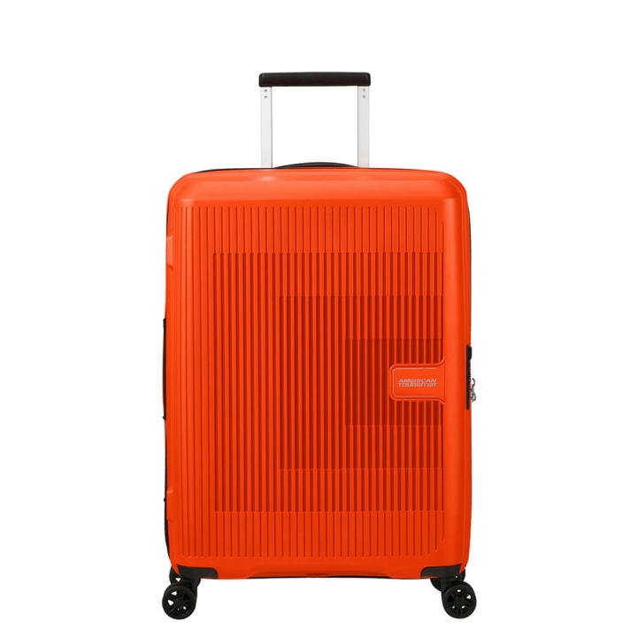 American Tourister Aerostep Spinner 67/24 Bright Orange ryhmässä URHEILU, VAPAA-AIKA JA HARRASTUS / Matkailutarvikkeet / Matkalaukut @ TP E-commerce Nordic AB (C49948)
