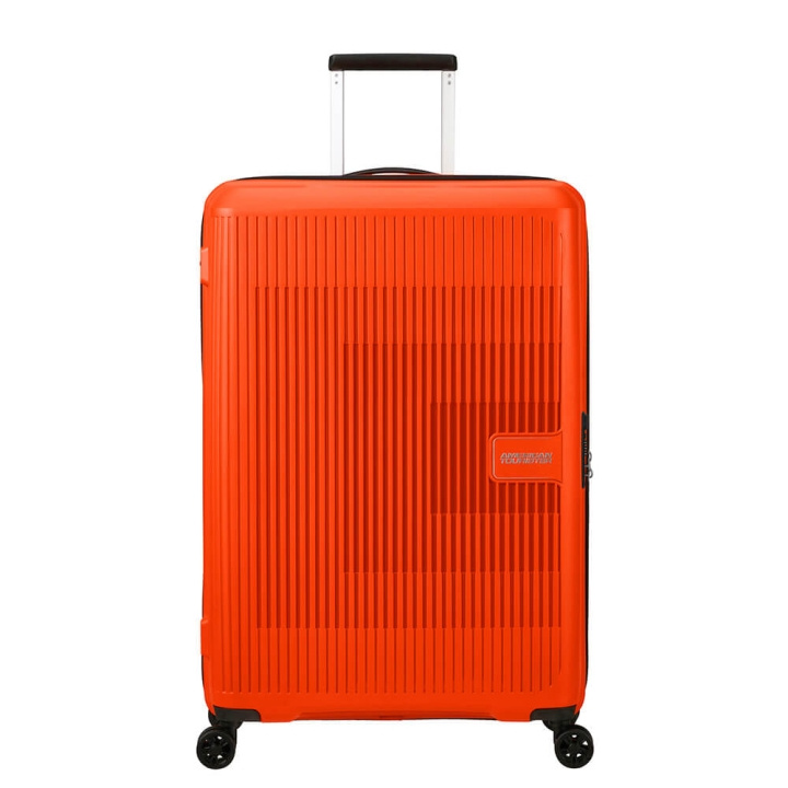 American Tourister Aerostep Spinner 77/28 Bright Orange ryhmässä URHEILU, VAPAA-AIKA JA HARRASTUS / Matkailutarvikkeet / Matkalaukut @ TP E-commerce Nordic AB (C49949)