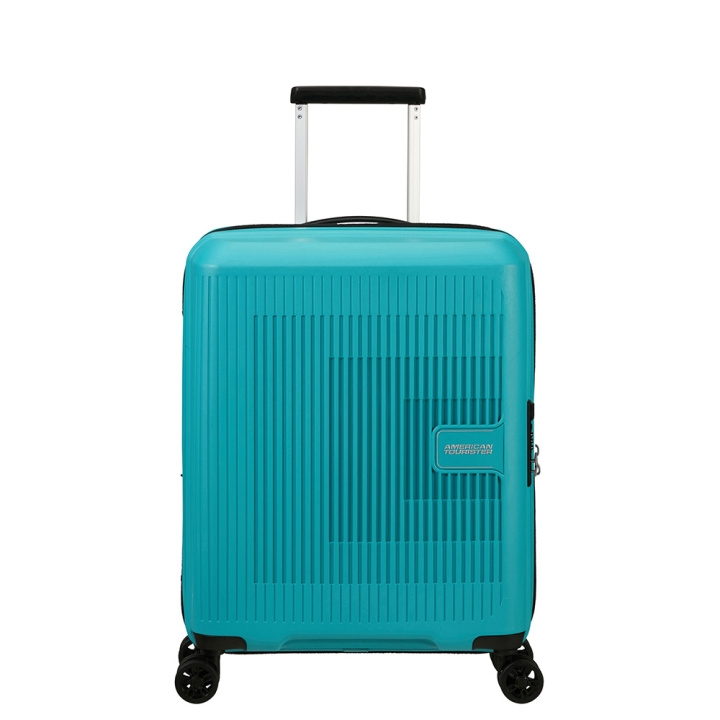 American Tourister Aerostep Spinner 55/20 Turquoise Tonic ryhmässä URHEILU, VAPAA-AIKA JA HARRASTUS / Matkailutarvikkeet / Matkalaukut @ TP E-commerce Nordic AB (C49950)