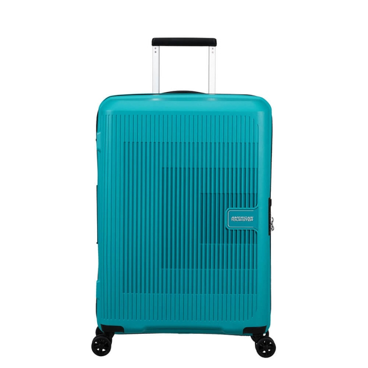 American Tourister Aerostep Spinner 67/24 Turquoise Tonic ryhmässä URHEILU, VAPAA-AIKA JA HARRASTUS / Matkailutarvikkeet / Matkalaukut @ TP E-commerce Nordic AB (C49951)