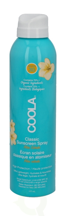 Coola Classic Body Sunscreen Spray SPF30 177 ml Pina Colada ryhmässä KAUNEUS JA TERVEYS / Ihonhoito / Rusketus / Aurinkosuoja @ TP E-commerce Nordic AB (C49984)