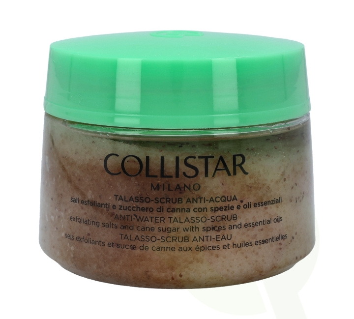 Collistar Anti-Water Talasso Scrub carton @ 1 jar x 700 gr With Spices And Essential Oils - Exfoliating Salts And Cane Sugar ryhmässä KAUNEUS JA TERVEYS / Ihonhoito / Kehon hoito / Vartalovoide @ TP E-commerce Nordic AB (C50005)