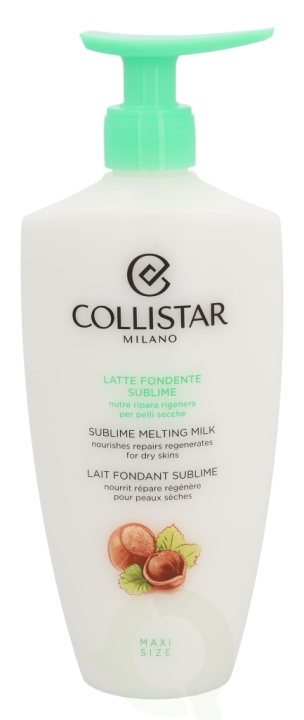 Collistar Sublime Melting Milk 400 ml For Dry Skins ryhmässä KAUNEUS JA TERVEYS / Ihonhoito / Kehon hoito / Vartalovoide @ TP E-commerce Nordic AB (C50032)