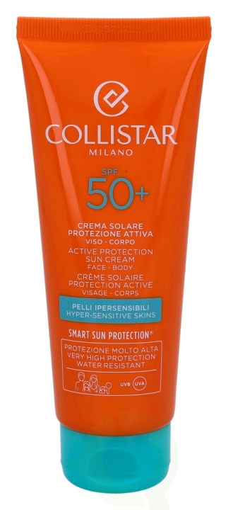 Collistar Active Protection Sun Cream Face-Body SPF50+ 100 ml ryhmässä KAUNEUS JA TERVEYS / Ihonhoito / Rusketus / Aurinkosuoja @ TP E-commerce Nordic AB (C50046)