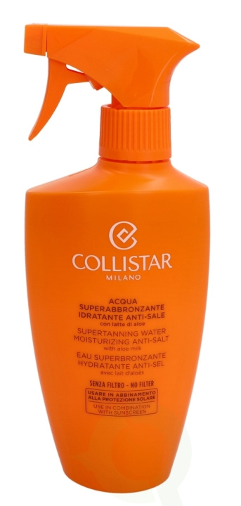 Collistar Supertanning Water With Aloe Milk 400 ml For Hair Face And Body ryhmässä KAUNEUS JA TERVEYS / Ihonhoito / Rusketus / Itseruskettava @ TP E-commerce Nordic AB (C50048)